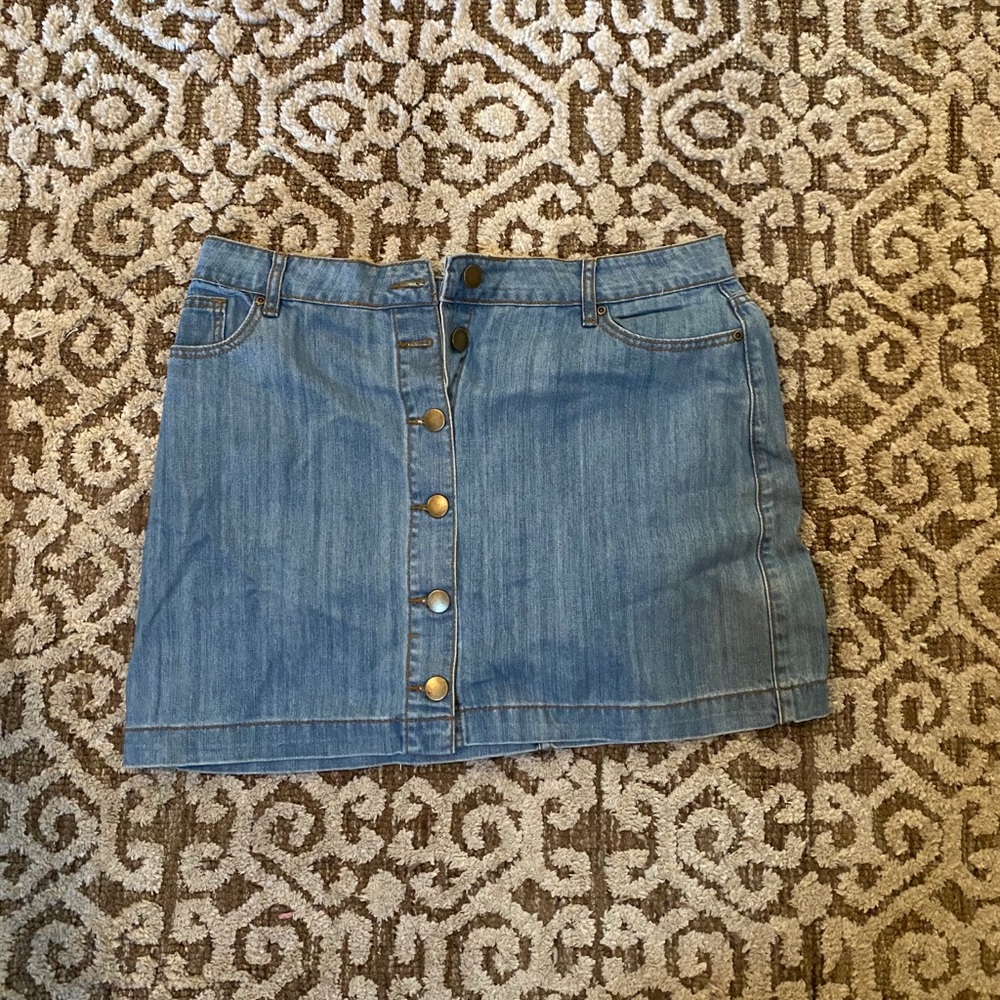 Forever 21 Button Up Skirt